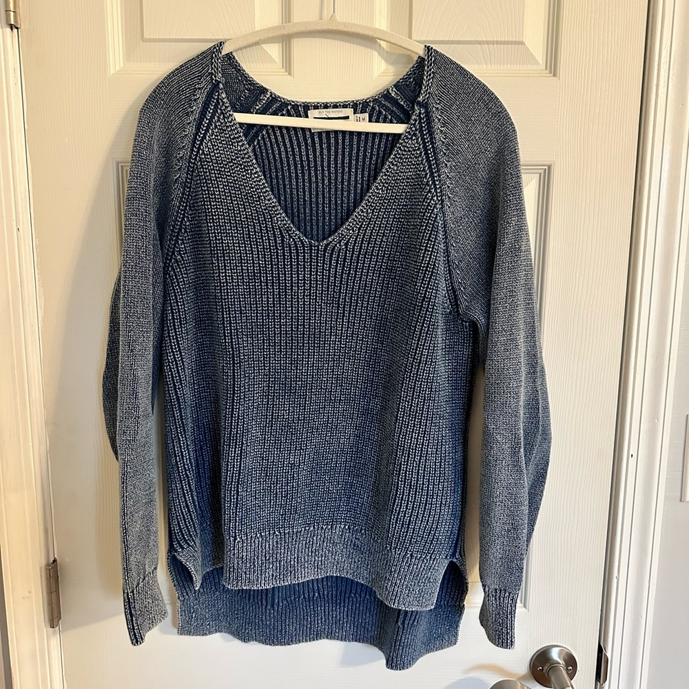 Guideboat Company Deep River Indigo Sweater